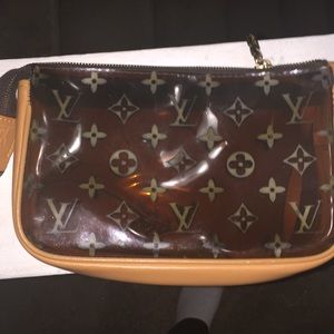 Vintage transparent bag